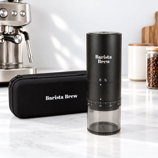 Barista Electric Coffee Grinder With Stainless Steel Burr