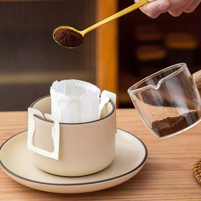 Portable Coffee Drip Bags with Hanging Ears