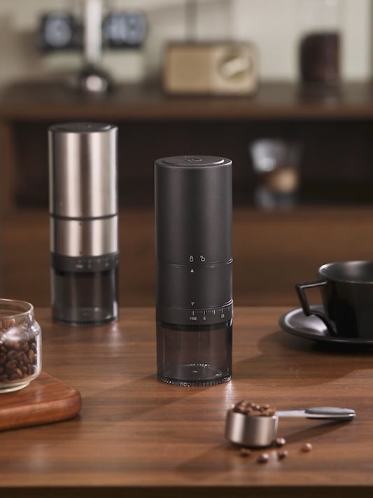 Barista Electric Coffee Grinder With Stainless Steel Burr